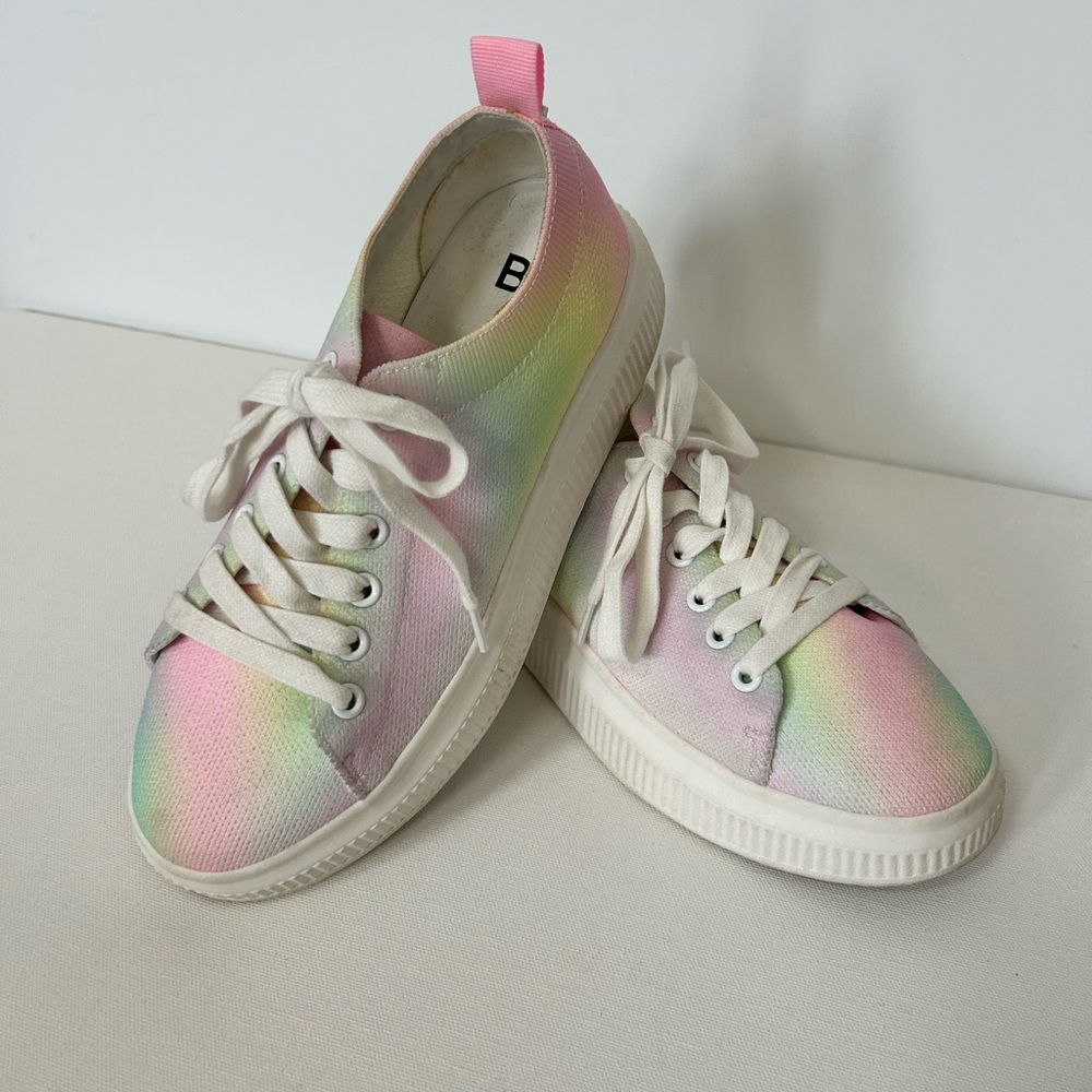 Nordstrom Rack BP tie-dyed platform sneaker. Size 7.5